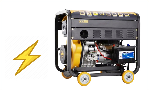 open frame diesel generator 