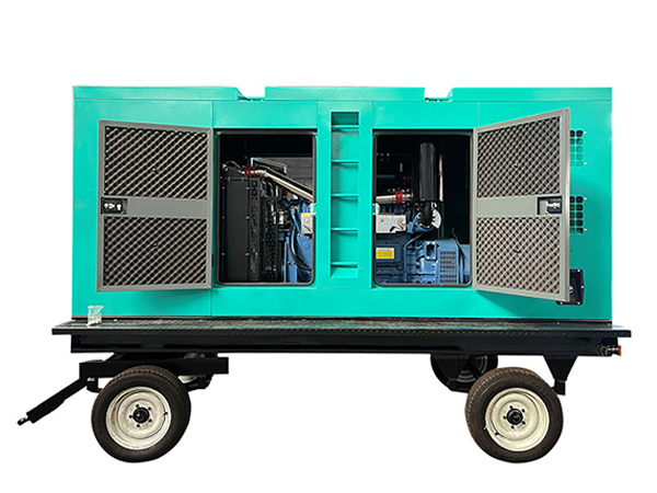 silent mobile diesel generator