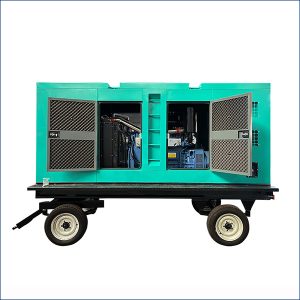 silent mobile diesel generator