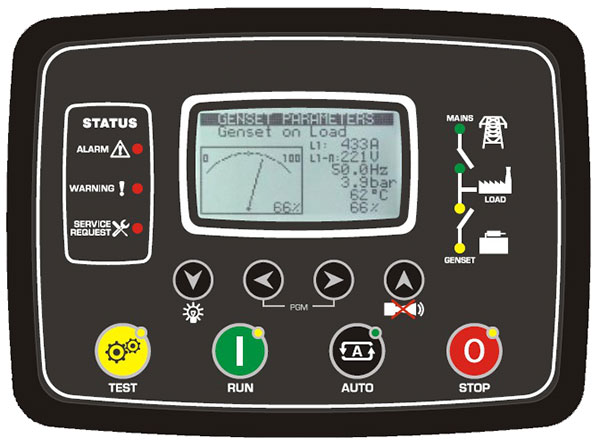 diesel generator auto start controller