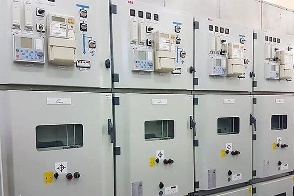 high-voltage electrical cabinets